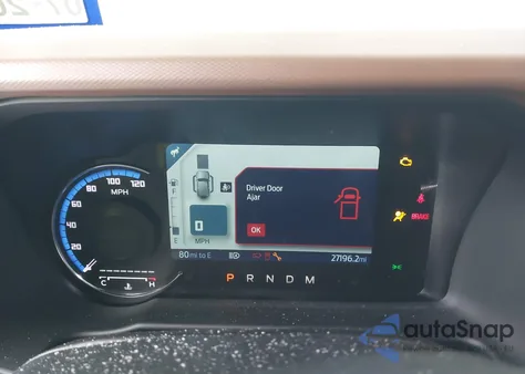 2024 Ford Bronco Outer Banks z USA, uszkodzony, nr VIN 1FMEE8BP5RLA66485